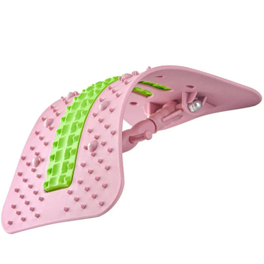 Planche dorsale Dorsofix réglable pour étirement lombaire.